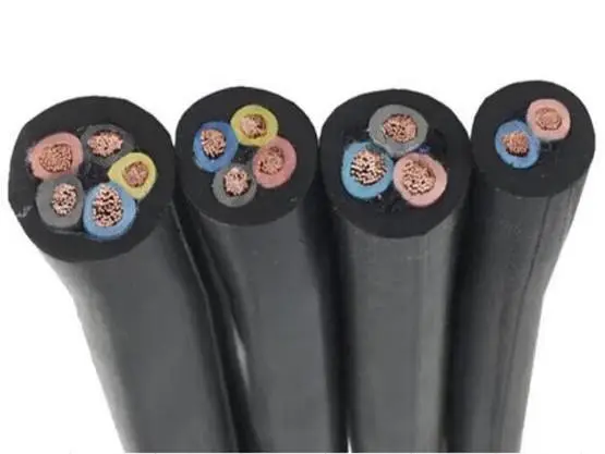 Flexible Portable Rubber Cable