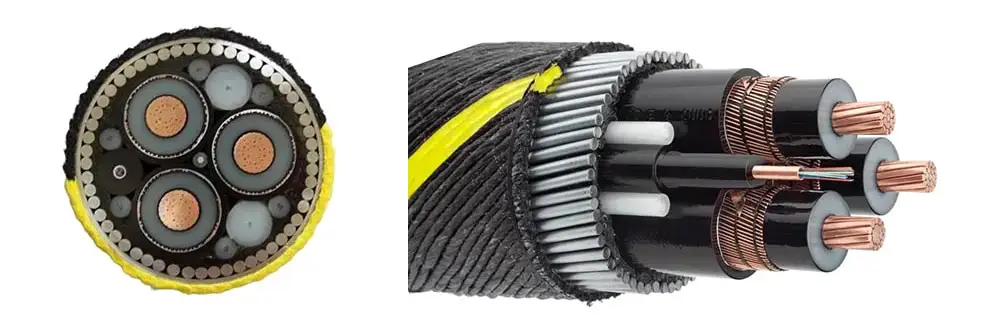MV Submarine Power Optical Composite Cable