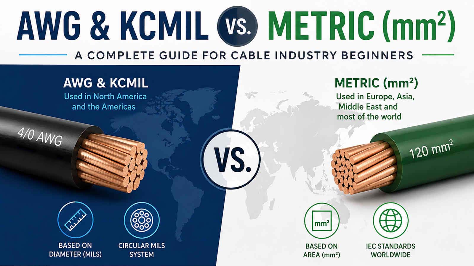 AWG vs mm2 for Cable