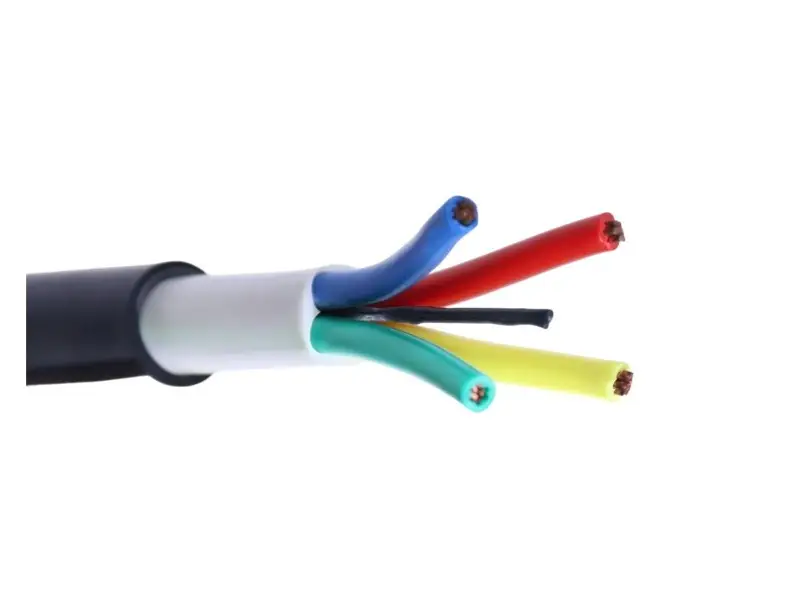NYY-J multicore PVC cable construction reference